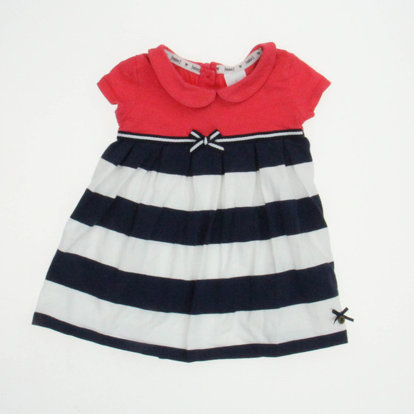 Jasper Conran Girls Red | White | Blue Dress size: 6-9 Months - Picture 1 of 1